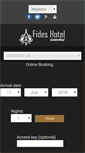 Mobile Screenshot of fideshotel.com